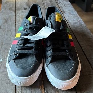 Mens Adidas nizza rasta shoes